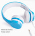 Kids Wireless Headphones, 15 Hours Play v5.0, Bluetooth Kids Headphones 93db Volume Limited Foldable with Built-in Mic for Cell Phones TV Tablet S...