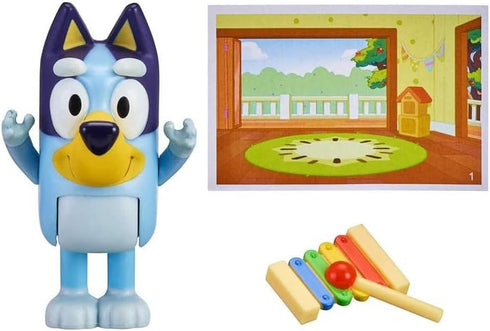 Bluey Story Starters - Choose from 8 Figures - Bluey, Bingo, Honey, Snickers, Indy, or Muffin - Ages 3+ (Bluey & Xylophone)...