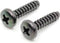 ReplacementScrews 1 Set of Metric Screws (Model RS-198178) Pan Head - Philips Drive - Black Plated (Pack of 2)...