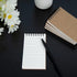 5 Pack Small Spiral Notebooks,3x5 Mini Pocket Notepad,Kraft Brown Memo Pad,75 Sheets/150 Pages little Note Pads for Home Work School Office Lined ...