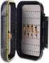 ORIONE Waterproof Portable Fly Fishing Box Easy Grip Foam Jig,Fly Fishing Case,Large Capacity and Pocket Sized?Fly Boxes for Fly Fishing and Trout...
