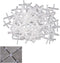 2000 Pack Tile Spacers 1/12'' 2mm Gaps Ceramic Wall Floor Tile Spacer Cross Spacing Installation Laying Joint Retaining Separators Tool for Tiling...