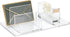 russell+hazel Acrylic Tape Dispenser, Clear with Gold-Toned Hardware, 1-13/16” x 6” x 3-3/8” (31734)...