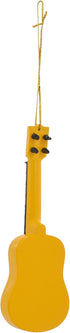 Broadway Gifts 5.4" Yellow Tropical Design Wood Ukulele Ornament Decoration...