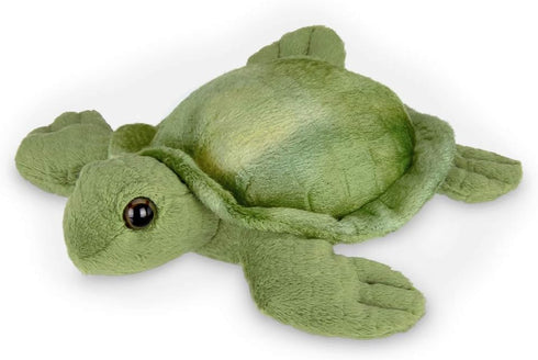 Bearington Collection Lil' Shelton Plush Sea Turtle Stuffed Animal, 7 Inches...