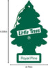 LITTLE TREES Air Fresheners Car Air Freshener. Hanging Tree Provides Long Lasting Scent for Auto or Home. Royal Pine, 24 Air Fresheners...