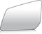 Left Driver Side View Heated Mirror Glass for GMC Acadia 2007-2016, Saturn Outlook 2007-2010, Chevrolet Traverse 2009-2016, Replace 15951926 33223...