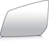 Left Driver Side View Heated Mirror Glass for GMC Acadia 2007-2016, Saturn Outlook 2007-2010, Chevrolet Traverse 2009-2016, Replace 15951926 33223...
