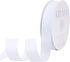 White Grosgrain Ribbon, 1 inches x Continuous 50 Yards,Use for Bows DIY Hair Accessories,Gift Wrapping,Craft and Sewing...