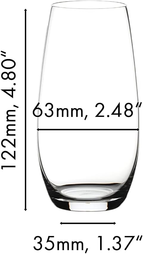 Riedel The O Wine Tumbler Champagne Glass...