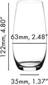 Riedel The O Wine Tumbler Champagne Glass...