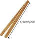 7 Inch Bamboo Kitchen Utensil Tongs, Reusable Bamboo Toast Tongs for Toast, Kimchi, Fruit and Tea, 8 Pcs....