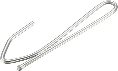UXCell Pin-On Drapery Hooks - Zinc Plated Long Shanks 2.7" for Window, Door & Shower Curtains - 60 Pcs...