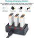 NP-BX1 Newmowa Replacement Battery (3-Pack) and 3-Channel USB Charger Set for Sony NP-BX1, DSC-RX100, DSC-RX100M III,IV, V/VII,ZV-1...