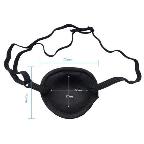 Homiest 5 Pcs Various Elastic Eye Patch Strabismus Adjustable Eye Patch Eye Mask with Buckle for Adult and Kid...