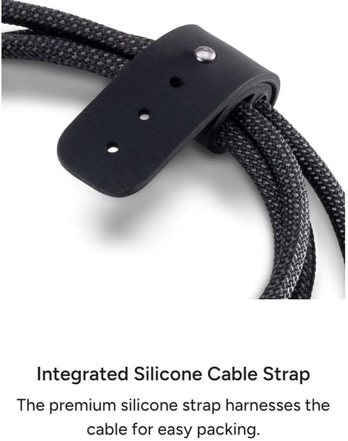 mophie Charge Stream USB-A to USB-C 1m/3ft Silicone Cable - Braided Enduraflex Design, 15W Fast Charge Compatible, & Ultra-Durable Build...