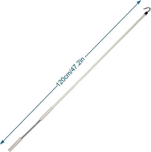 Universal replacment Part,Metal Installation Crank Wand for Sun Shades or Roller Blinds Lihopefe (Beige)...