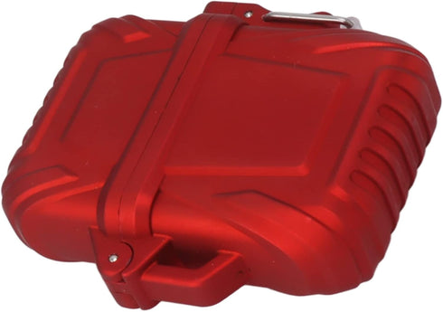 2PCS Torch Lighter Case IP56 Waterproof Portable Torch Lighter Cover for Outdoor Camping Travel (Red)...