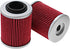 4-Pack Oil Filter Replacement for Can-Am Bombardier Outlander 330 400 450 500 570 650 800 850 1000 Replace# 420256188 711256188 KN152 HF152...