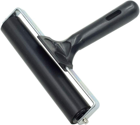 LC LICTOP 5.7 Inch Hard Brayer Rubber Roller for Anti Skid Tape Construction Tools Printmaking and Stamping Gluing...