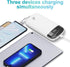 Portable Charger with Built in Cables, Portable Power Bank 10000mAh, with 2 Integrated Charging Cables, 5 Outputs, LED Display, Slim Battery Pack,...