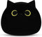 Black Cat Plush Toy-10'' Black Cat Stuffed Animal, Black Cat Anime Plush Cute Soft Plush Cat Plushie Stuffed Cat Toys, Cat Plush Pillows Toy Doll ...