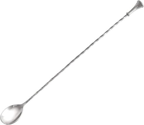 Crafthouse by Fortessa Professional Metal Barware/Bar Tools by Charles Joly, 12.5" Stainless Steel Twisted Bar Spoon...