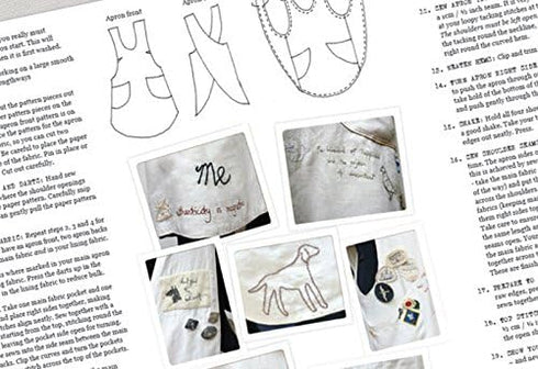 JANET CLARE "ARTISAN APRON" Sewing Pattern...