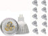 MR16 LED Bulbs MR16 3W LED Warm White Light Bulbs GU5.3 MR16 LED Bulbs 12V 3W LED Spotlight Bulbs for for Landscape Recessed Track Lighting,20W Ha...