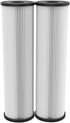 Pentair OMNIFilter RS1 Sediment Water Filter, 10-Inch, Standard Whole House Pleated Cellulose Sediment Replacement Filter Cartridge, 10" x 2.5", 2...