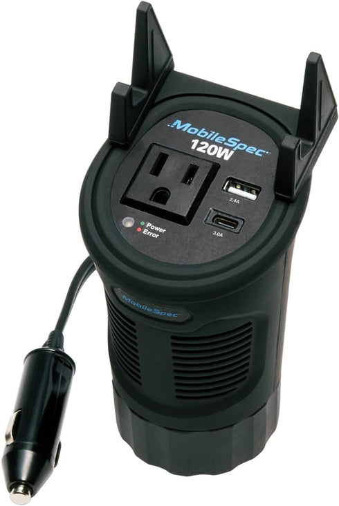 MobileSpec MSI120C 120 Watt Cup Power Inverter...