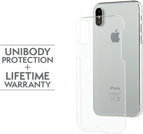 Case-Mate iPhone X Case - Barely There - Ultra Thin - Design for Apple iPhone 10 - Clear......