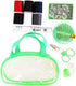 Allary 352 Home & Travel Sewing Kit with Zipper case - Assorted Colors (Single Sewing Kit)...