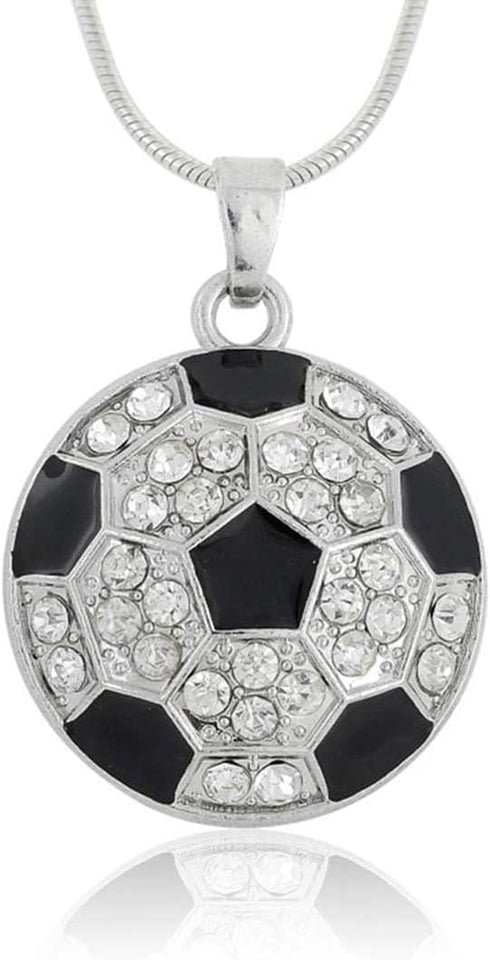 BANCHELLE Soccer Pendant Necklaces, Sports Fan Necklaces Pendants...