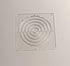 Acrylic Sashiko Stencil,Sashiko Embroidery Pattern,Quilt stitch mold,Small needle embroidery for Manual DIY tool template (Half Circle)...