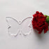 RUIXUAN 15PCS Of Blank Clear Acrylic Butterfly Key Chains Easter Party Gift Laser Cut (2.5")...