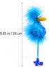 12pcs Plastic Ballpoint Pens Furry Ballpoint Pens Cartoon Ostrich Shape Ballpoint Pens for Office Supplies Students (Random Color)...