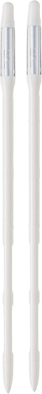 Aquameter (Large White Refillable - Bundle of 2) - House Plant Soil Moisture Meter, Humidity Sensor Probe, Water Level Indicator - Best for Indoor...