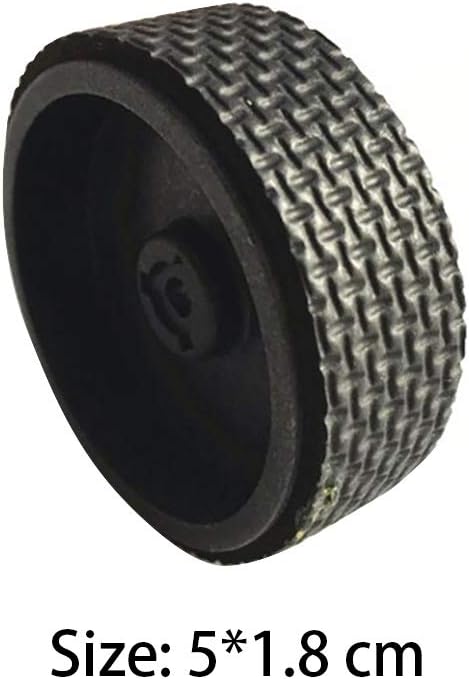 Replacement Wheels Tires Parts Kit - Rubber tire Wheel Replacement for Robot Braava 320 380 and Mint 5200 5200C 4200 4205 - Mopping Robot Parts Re...