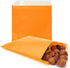 AZOWA 100 CT Small Paper Treat Sacks Orange 5 x 7 In Candy Buffet Bags for Party...
