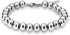 925 Sterling Silver 4MM-10M Italian Bead Ball Chain Bracelet- Handmade Bead Italian Bracelet, Silver Bead Bracelet For Women, 6.5, 7, 7.5, 8 Inch ...