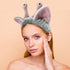 3 PACK Snail Headband for Washing Face,Snail Makeup Headband Spa Hair Bands Cute Fleece Elastic Wash Headband Hair Accessories for Women Skincare ...