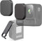 Hero8 Silicon Lens Adsorption Cap and ABS Battery Door Cover with Charging Port (2+1 Packs) for GoPro Hero 8 Black Action Camera?Fire Rock HERO8 P...
