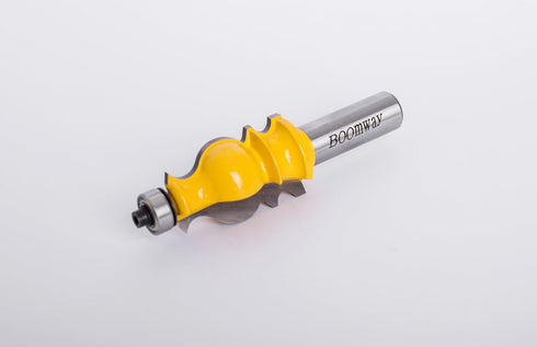 Architectural Molding Router Bits 1/2-inch Shank, Baseboard Milling Cutter, Woodworking Carbide Tool...