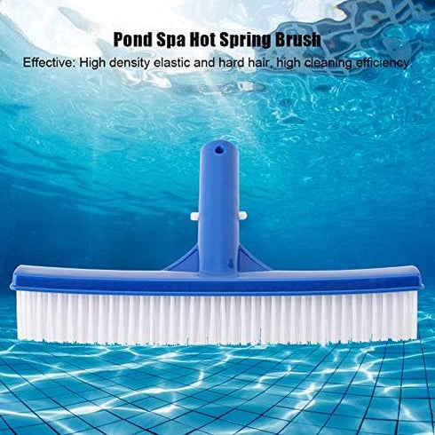 10inch Swimming Pool Brush Aquarium Tools Extra Scrubbing Power Heavy Duty for Concrete...