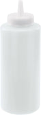 Winco Squeeze Bottles, 12-Ounce, Clear, Medium, 6-Piece...