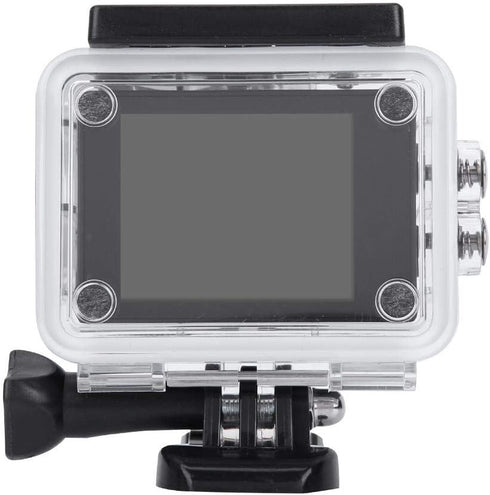 Action Camera 1080P 12MP Sports Camera Wide Angle Lens Full HD 2.0 Inch TFT LCD HD Screen Action Cam with 30m/98ft Underwater Waterproof for Outdo...