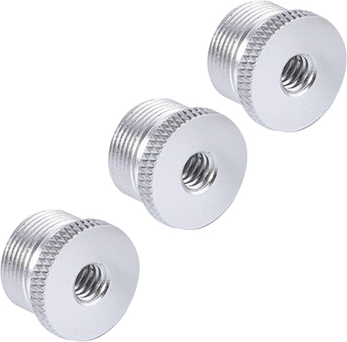 Camera Screw Adapter 3/8"-16 Female to 5/8"-27 Male Threaded Screws Converter Kit for DSLR Cameras Monitor Tripod Microphone Stand Mount, 3 Pack S...