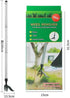 Weed Picker with Handle Stand Up Weed Puller Tool for Garden Adjustable Weeder Weed Removal with Non-Slip Metal Front Claws, Easy to Carry, No Squ...