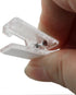 20pcs Double-Sided Adhesive Spring Clips for Poster Photo Wall Teacher Student Home Applications (Clear)...